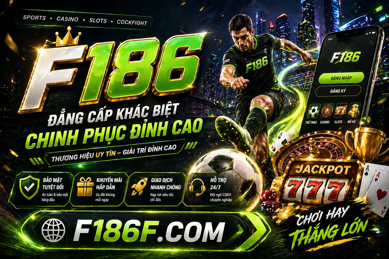 Trò chơi máy xèng và slot game tại 988bet
